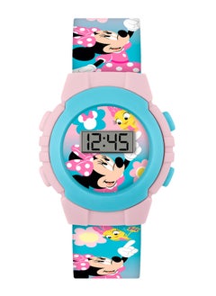 Disney Disney Minnie Mouse Multicoloured Digital Girls Watch - MN4443  - Image 1