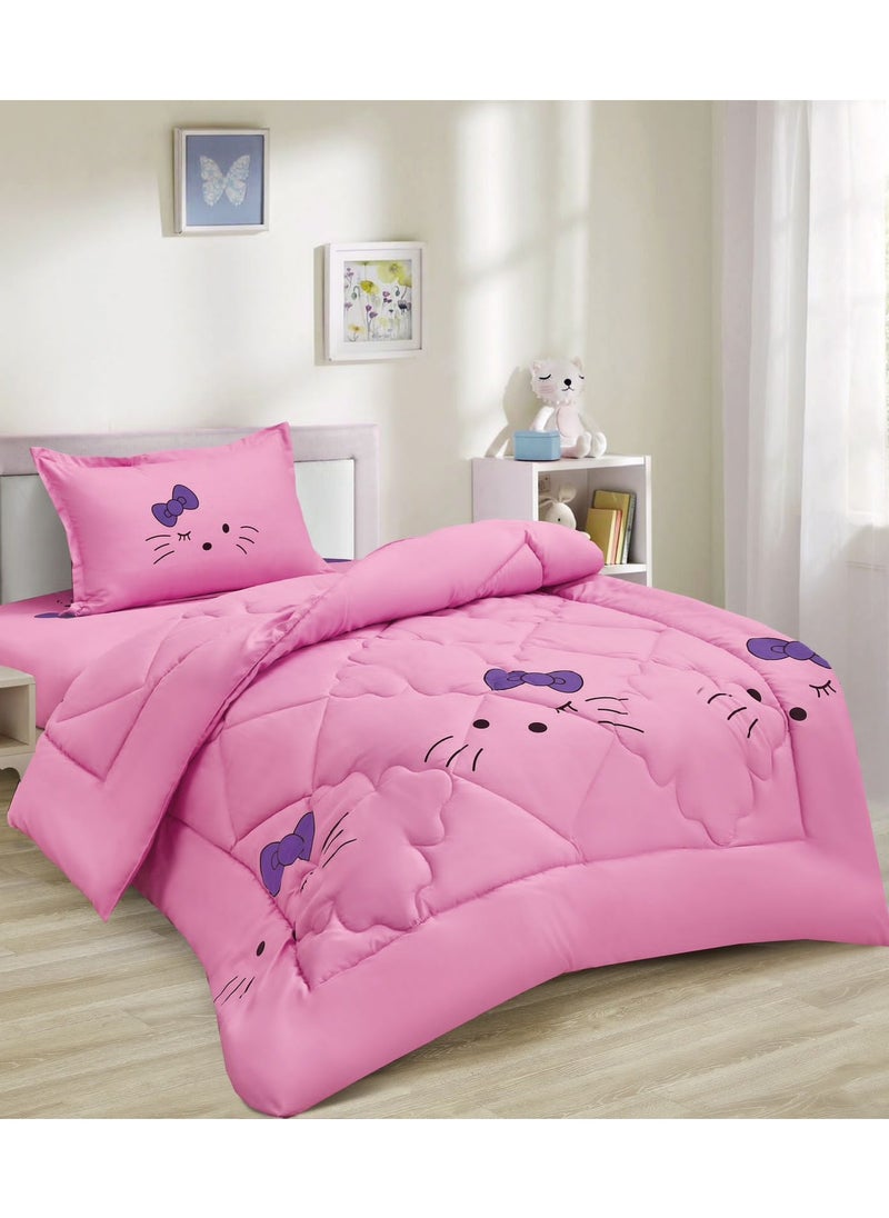 Soft and Fluffy Medium Fill Kids Bedspread Comforter Set 3pcs Single Size Bedspread for Boys Girls Fashion Print Double Side Stitched Pattern Soft and Breathable - pzsku/Z6F8EA582EC923D80F92BZ/45/_/1716141088/0c7cdb20-f057-4472-8f68-d46de7d9d9e7