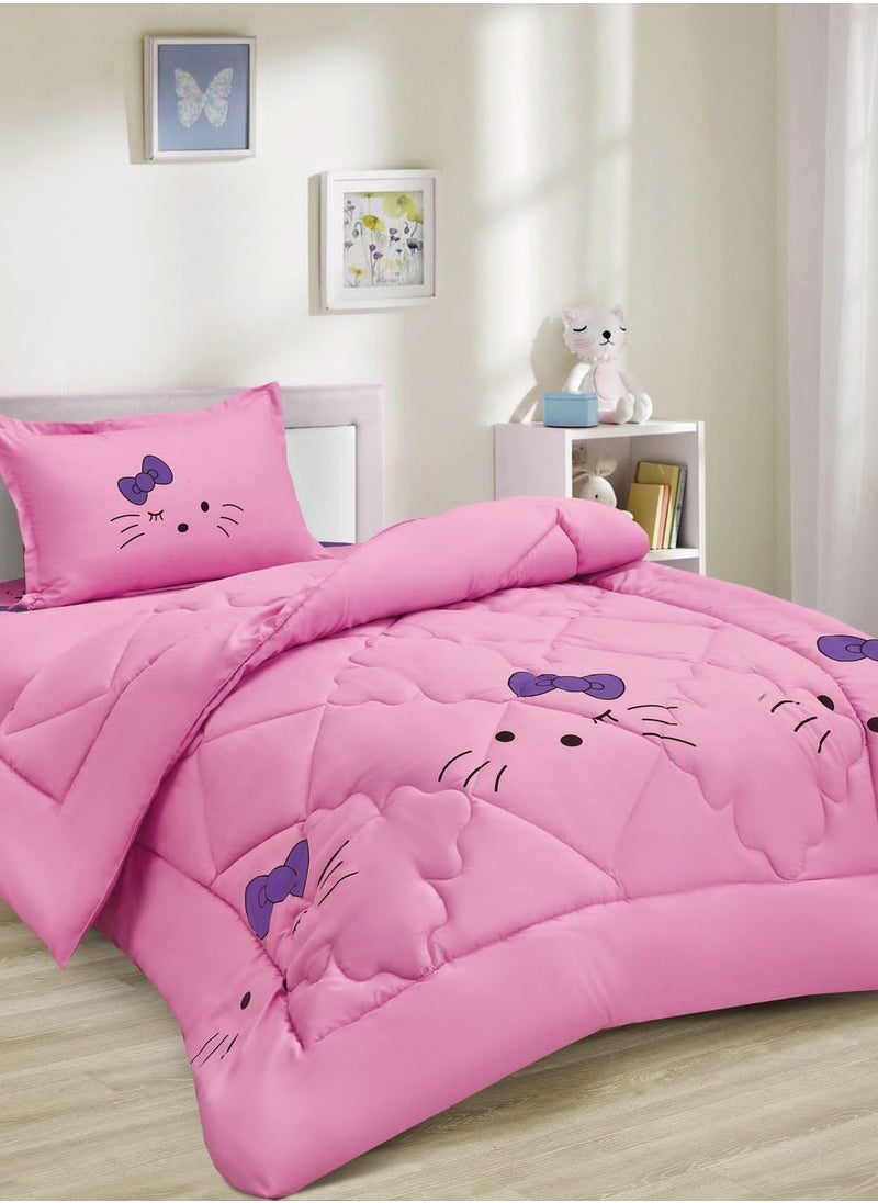 Soft and Fluffy Medium Fill Kids Bedspread Comforter Set 3pcs Single Size Bedspread for Boys Girls Fashion Print Double Side Stitched Pattern Soft and Breathable - pzsku/Z6F8EA582EC923D80F92BZ/45/_/1716141088/382cee14-c0e5-4b37-915f-4735f477183e