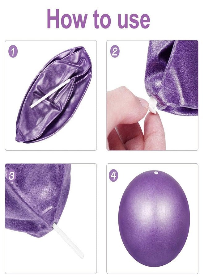 RASOFAB ZWERLIN Mini Exercise Ball 9Inch/23Cm Soft Pilate Ball, Anti Burst&Slip, with Inflatable Straw for Therapy, Barre, Core Training, Purple Color - Image 3