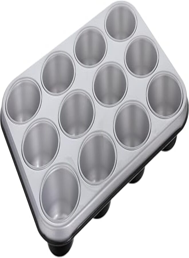 Guardini silver elegance 12 muffins tray