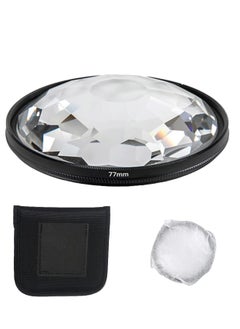 KASTWAVE 77mm Camera Lens Filter, Crystal Clear 77mm Glass Prism Camera Lens Filter - Capture Stunning Images with Variable Subjects - Essential SLR Photography Accessory (Kaleidoscope)  - Image 4