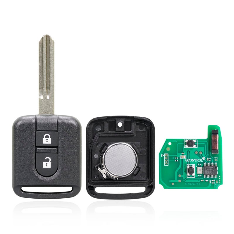 Vailikey فاليكي 433MHZ مفتاح تحكم عن بعد للسيارة مع شريحة PCF7946 لسيارات رينو ماكسيتي نيسان نافارا نوتا قاشقاي كابستار باترولا X-trail FCCID:5WK4876، مفتاح سيارة نيسان مع شفرة غير مقطوعة - Image 1