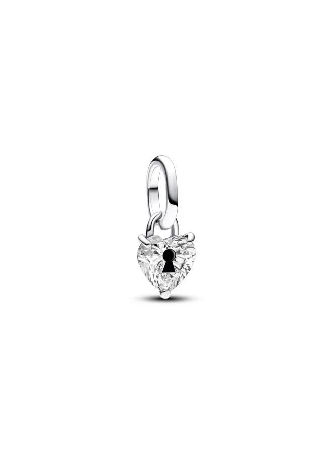 PANDORA Pandora ME Keyhole Heart Mini Dangle Charm