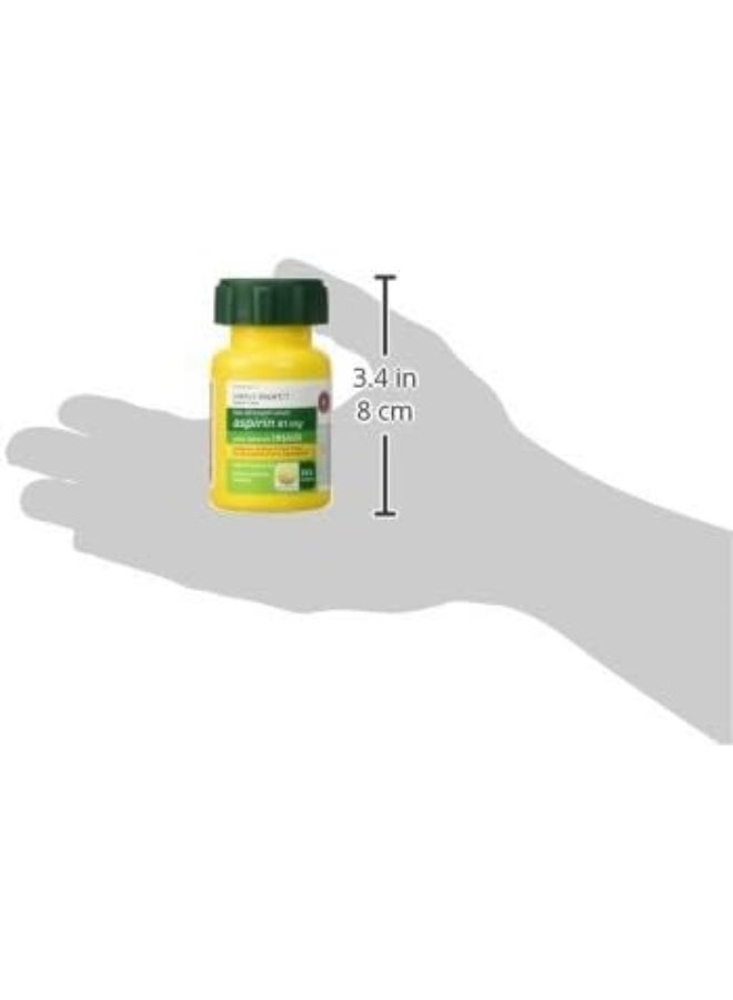 Member's Mark Members Mark Low Strength Adults Enteric Safety Coated Aspirin Regimen Tablets 81Mg, 2 Bottles, 730 Tablets - Image 3
