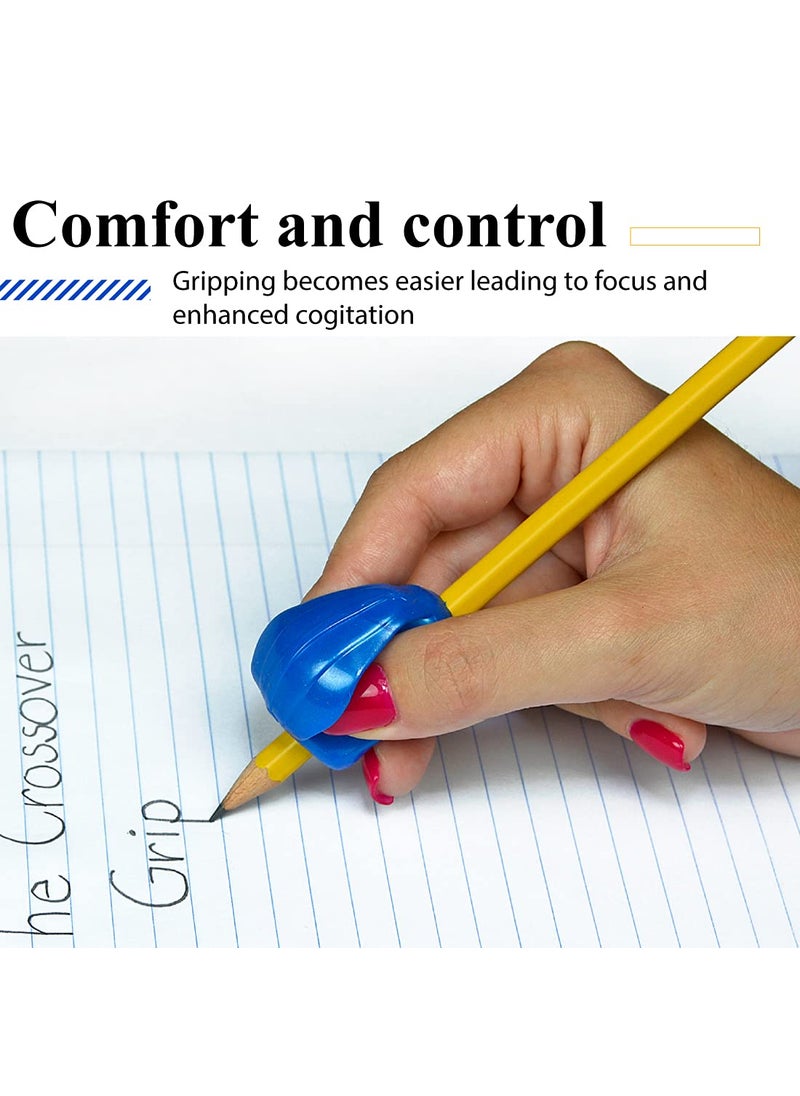 The Pencil Grip The Pencil Grip 3Step Training Kit With 3 Premium Ergonomic Pencil GripsCrossover GripPinch GripPencil Grip Mxg003Multicolor  - Image 5