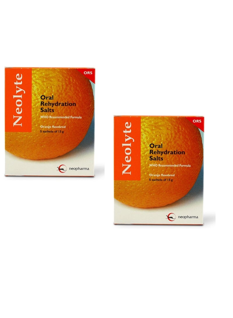 Neolyte Oral Rehydration Salts 15gm 5’s – Twin Pack
