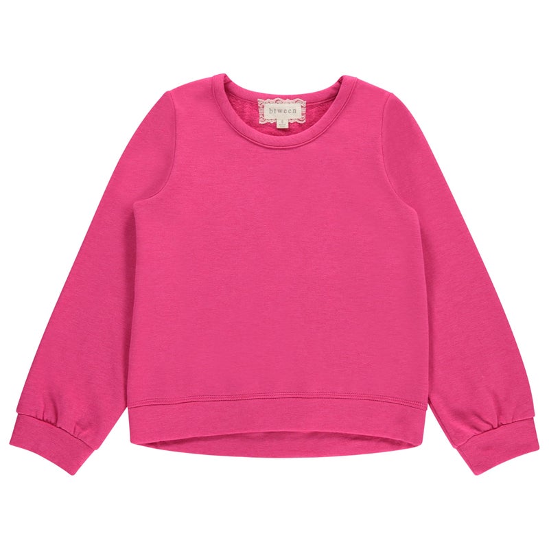 BTween Girls 3 Piece CrewithNeck Fleece Sweatshirt Set Long Sleeve Cotton Blend Pullover, Soft and Comfortable, Sizes 4-12 - Image 3