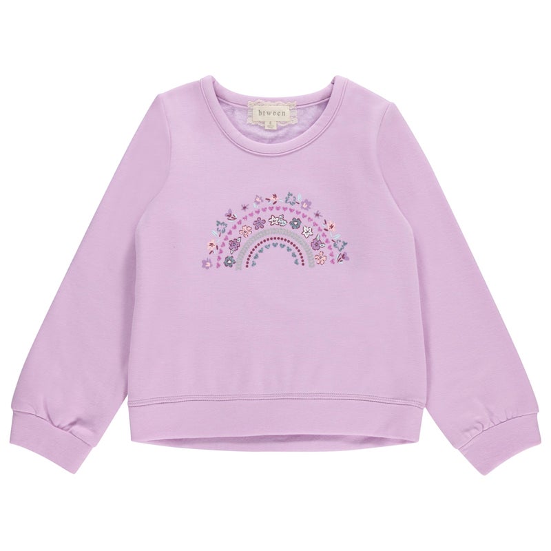 BTween Girls 3 Piece CrewithNeck Fleece Sweatshirt Set Long Sleeve Cotton Blend Pullover, Soft and Comfortable, Sizes 4-12 - Image 4