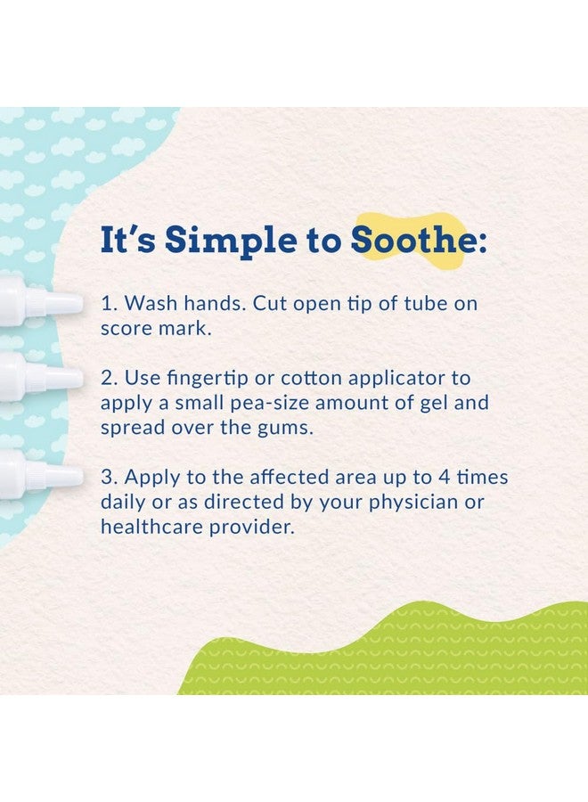 أوراجيل جل أوراجيل بيبي للتبريد النهاري للتسنين، خالٍ من الأدوية، العلامة التجارية رقم 1 التي يوصي بها أطباء الأطفال للتسنين*، أنبوب واحد سعة 0.33 أونصة - Image 2