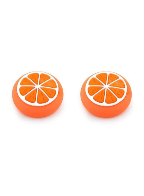 2-Piece Fruit Design Joystick Thumb Cap For Switch Lite Game Controller