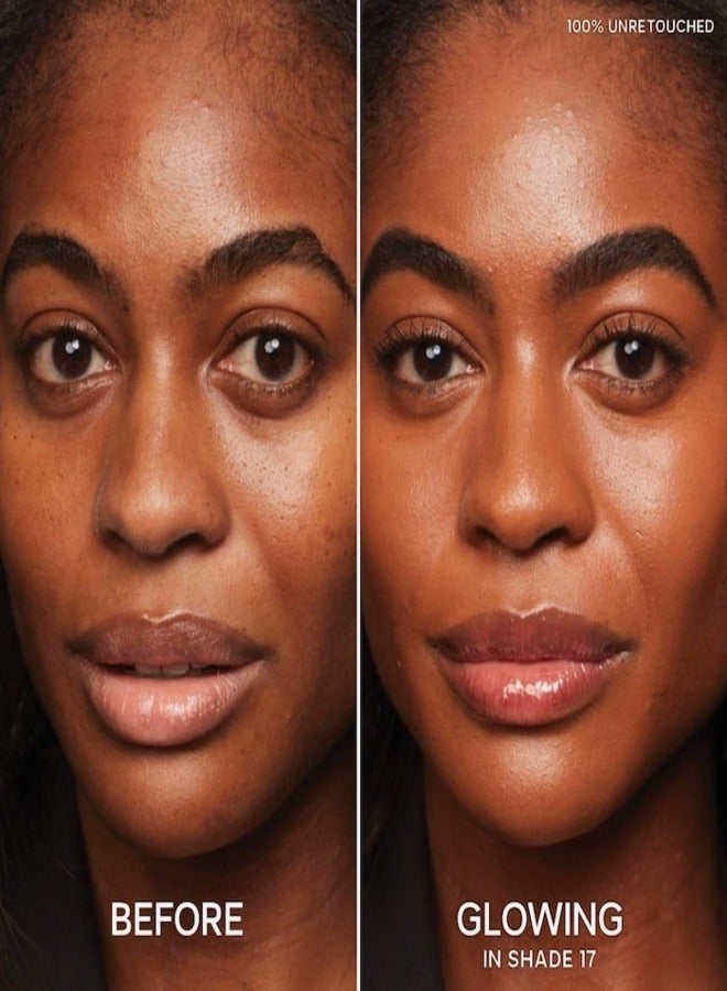 Saie   Slip Tint Total Radiant Concealer with Niacinamide ,    17 - medium/tan with peach undertones 5ml - Brightening & Hydrating Finish - Image 3