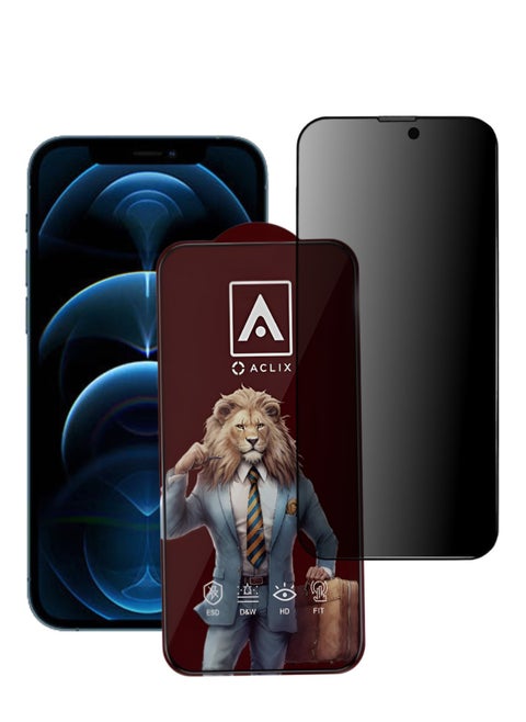 Antistatic ESD Dustproof Premium Quality High Definition Tempered Glass Screen Protector Designed For  iPhone 12 Pro Max