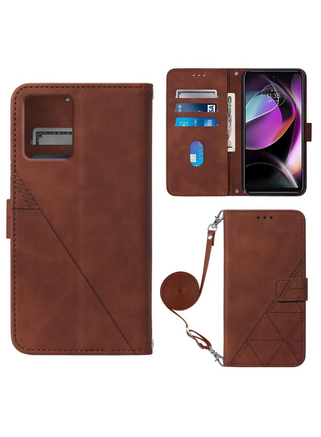 اس-توب جراب لهاتف Motorola Moto G 5G 2023، جراب هاتف جلدي قابل للطي منقوش ثلاثي الأبعاد - Image 1