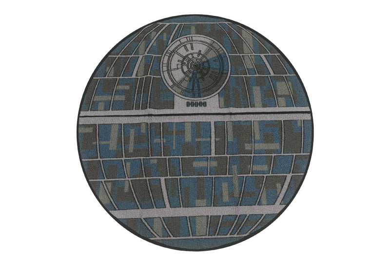 Ukonic Star Wars Galactic Empire Death Star Area Rug 52Inch Round Floor Rug