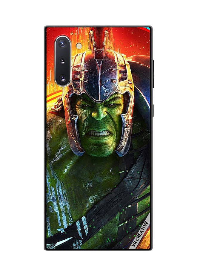 VR CREATIVE Protective Case Cover For Samsung Galaxy Note10 5G Hulk Design Multicolour - Image 1