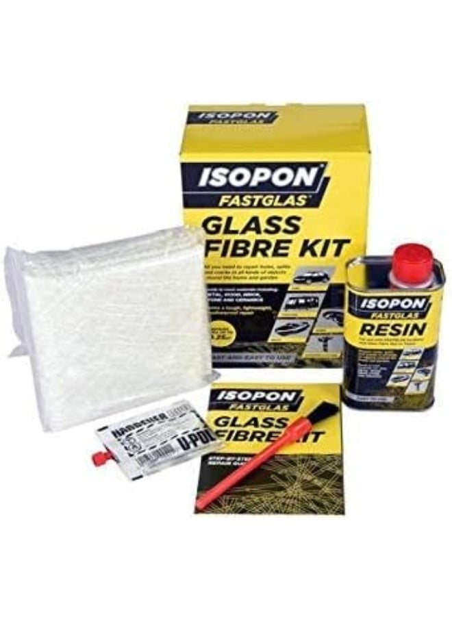 ISOPON Isopon Fiber Glass Repair Kit 0.25M Squire Fastglass Uk  - Image 3