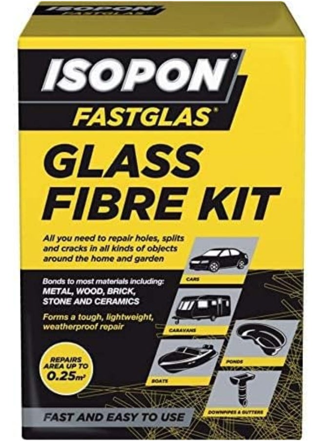 ISOPON Isopon Fiber Glass Repair Kit 0.25M Squire Fastglass Uk  - Image 2