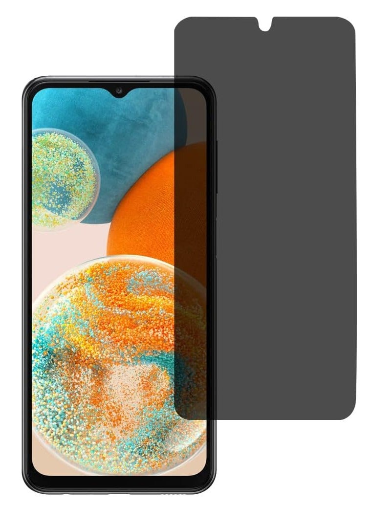 MIGOFAST Privacy Screen protector compatible with Samsung Galaxy A23 5G / A23 / M23 / F23  Privacy  Screen Protector Tempered Glass Anti-Glare  HD Full Coverage][Easy Installation  9H Hardness - Image 1