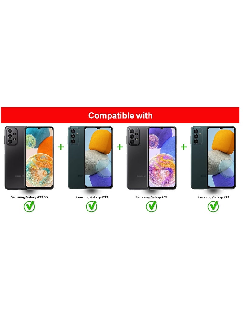 MIGOFAST Privacy Screen protector compatible with Samsung Galaxy A23 5G / A23 / M23 / F23  Privacy  Screen Protector Tempered Glass Anti-Glare  HD Full Coverage][Easy Installation  9H Hardness - Image 2