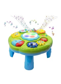 Interactive Activity Table - Multifunctional with piano keys, lights and educational sounds.