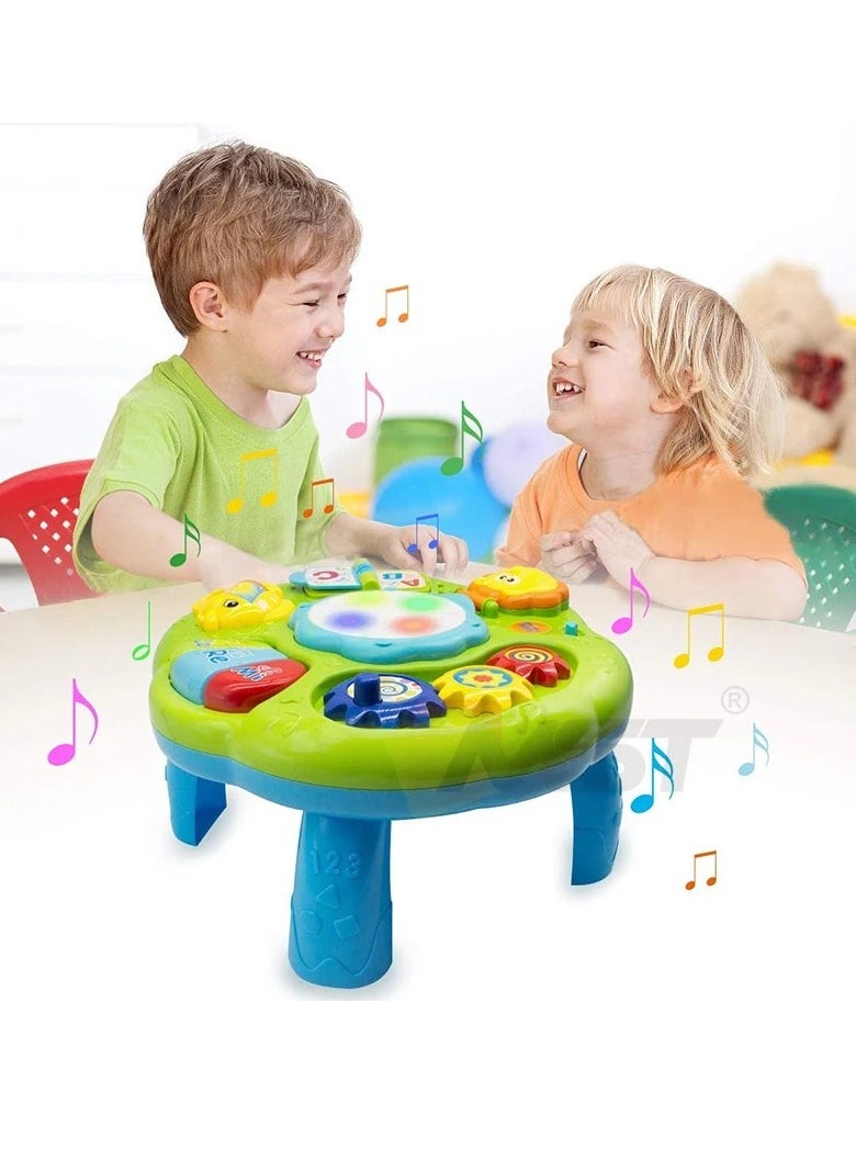 Generic - Interactive Activity Table - Multifunctional with piano keys, lights and educational sounds. - Image 1