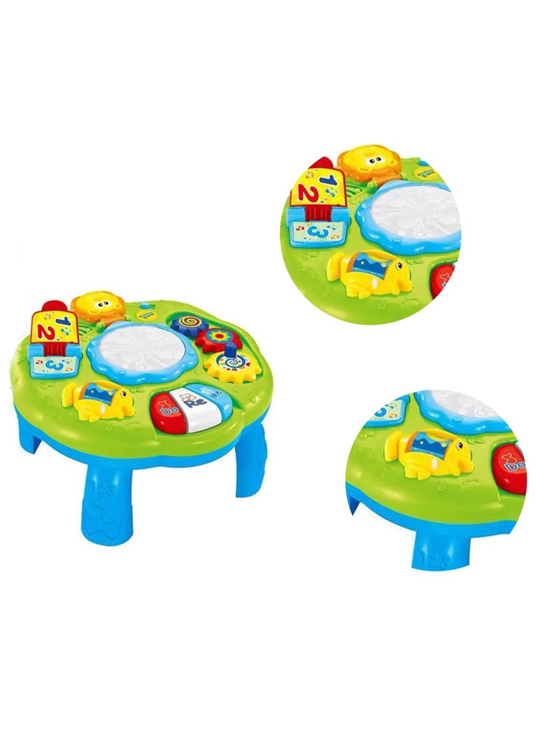 Generic - Interactive Activity Table - Multifunctional with piano keys, lights and educational sounds. - Image 1