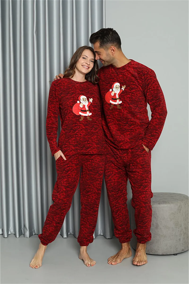 Akbeniz Welsoft Men's Polar Lover Combination Pajama Set 50124 Price is for One Set