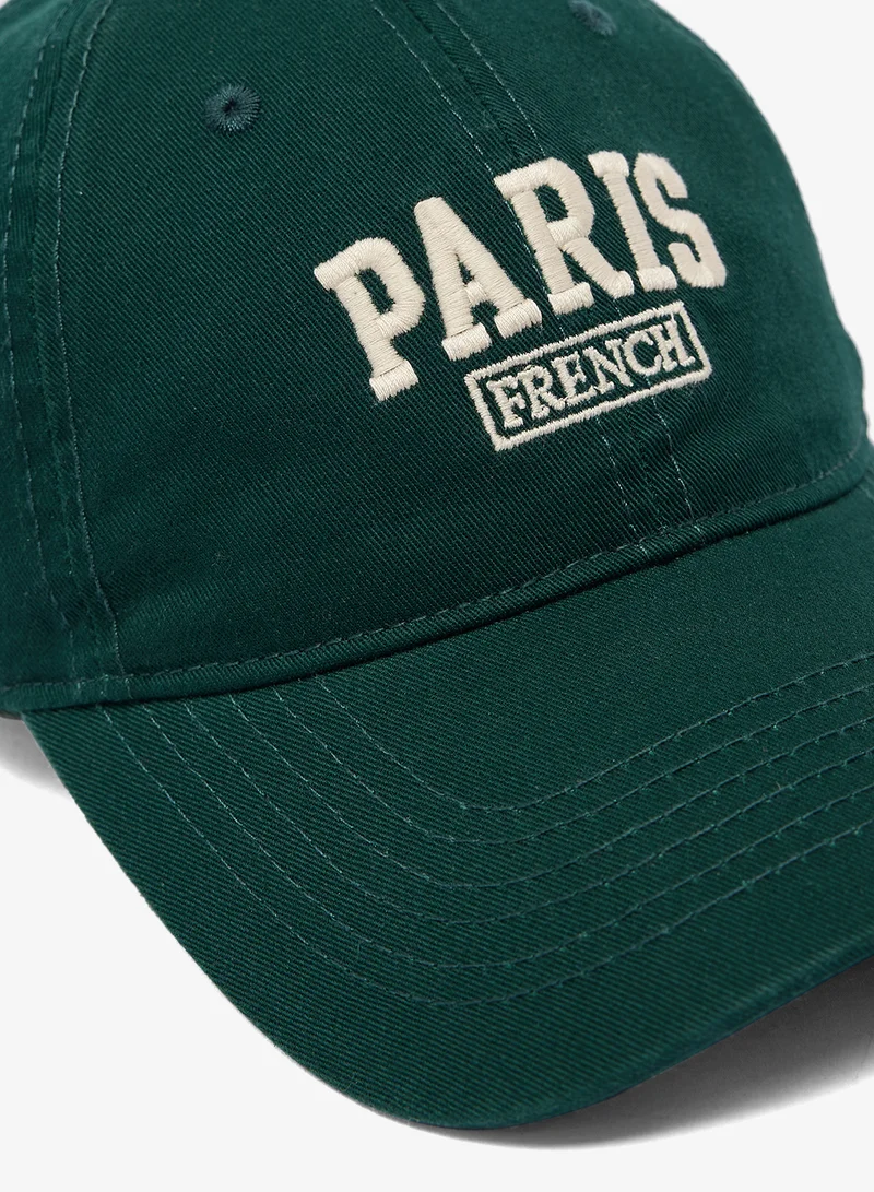 Seventy Five PARIS Embroidered Cap