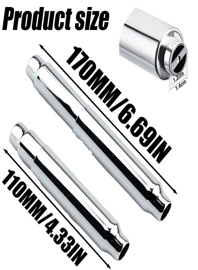 Quweiz 3 Pcs Toilet Paper Holder Roller Replacement, Stainless Steel Toilet Paper Spring Rod, Toilet Paper Holder Roller - Image 2