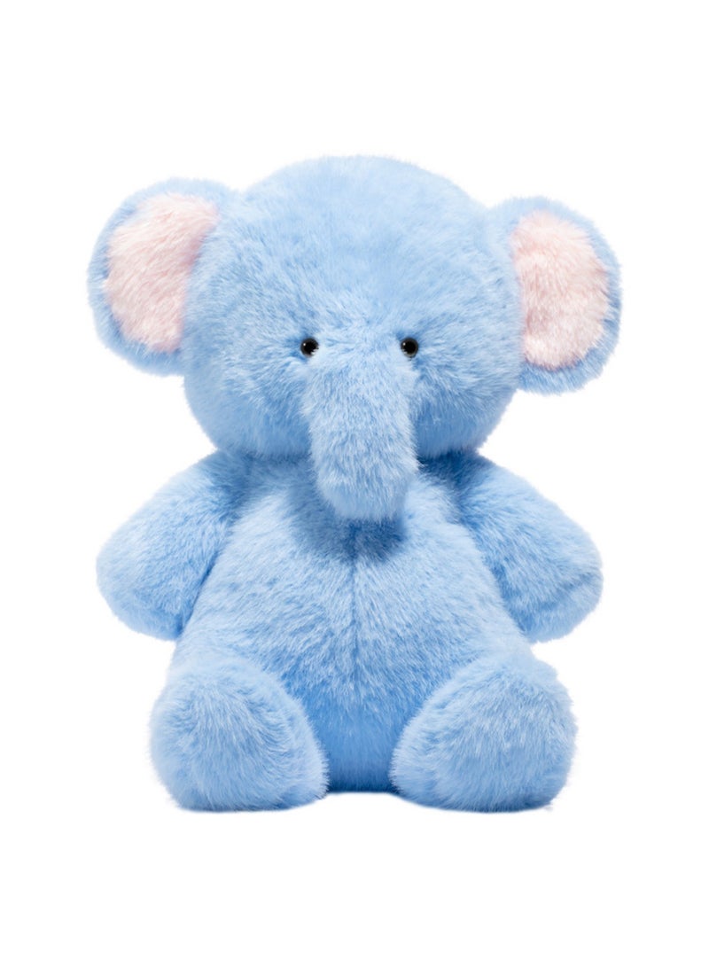30cm Wonderful Blue Elephant Plush Toy Pillow, Super Soft Elephant Comfort Doll Plush Toy, Suitable for Boys and Girls Birthday Gifts - Image 1