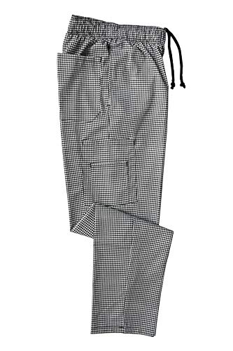 Natural Uniforms Classic Houndstooth 6 Pocket Chef Pants with Multi-Pack QTYS Available (1, Large) - Image 5