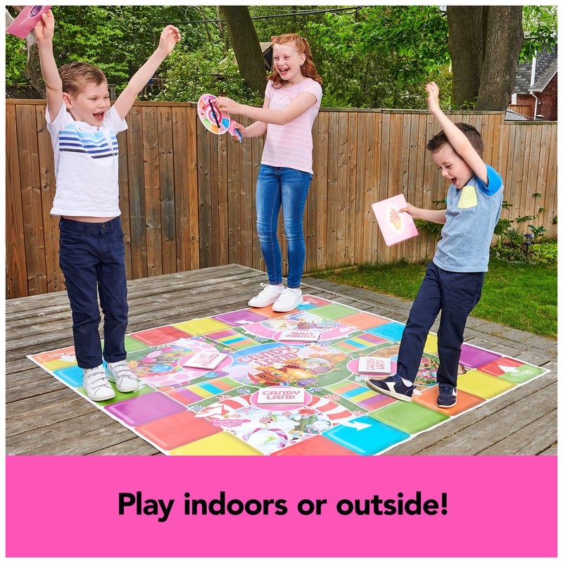Spin Master Games, Candy Land Giant Edition, Preschool Game for Indoor & Outdoor Fun with Big Oversized Board, for Family and Kids, 2-4 Players, Ages 4 & Up - Image 5