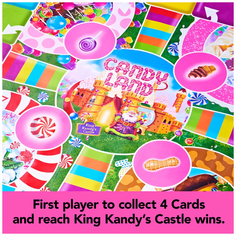 Spin Master Games, Candy Land Giant Edition, Preschool Game for Indoor & Outdoor Fun with Big Oversized Board, for Family and Kids, 2-4 Players, Ages 4 & Up - Image 4