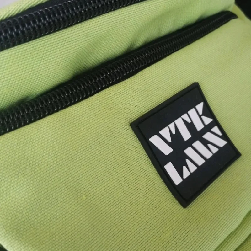 Vatkalimon Plain Pistachio Green Shoulder and Waist Bag