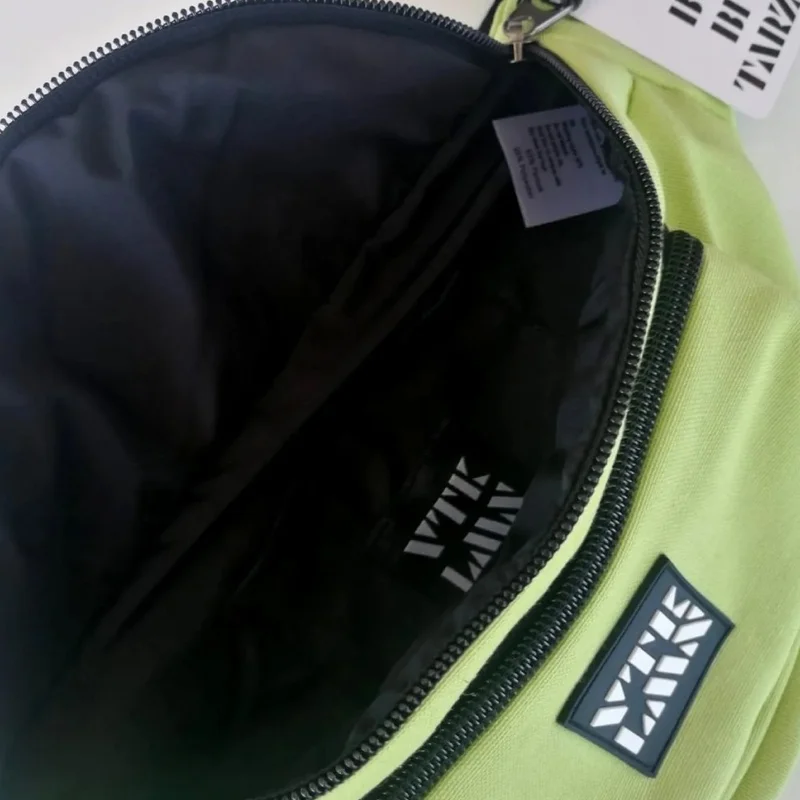 Vatkalimon Plain Pistachio Green Shoulder and Waist Bag