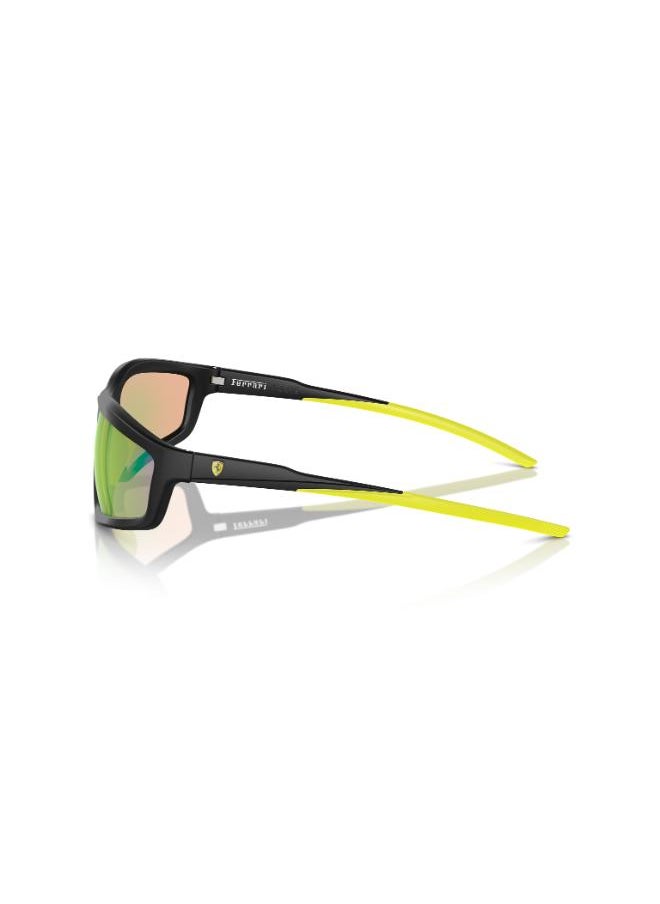 Scuderia Ferrari Full Rim Irregular Sunglasses 6007U 64 504 8N  - Image 3