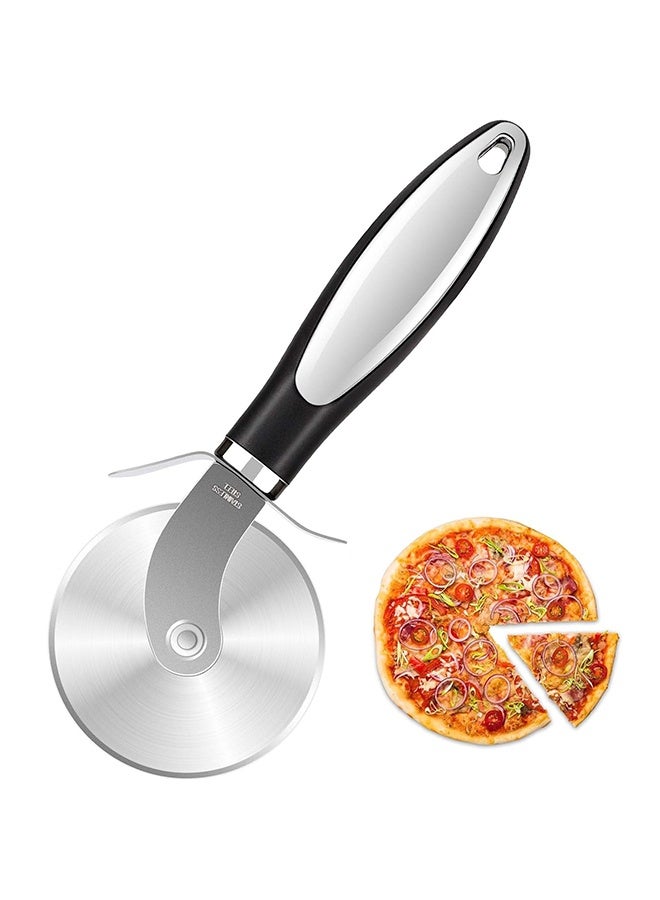 GNAFOTU Pizza Cutte, Stainless Steel Pizza Cutter Wheel & Dough Cutter, Super Sharp Blade Wheel, Non-Slip Handle & Dishwasher Friendly - Image 1