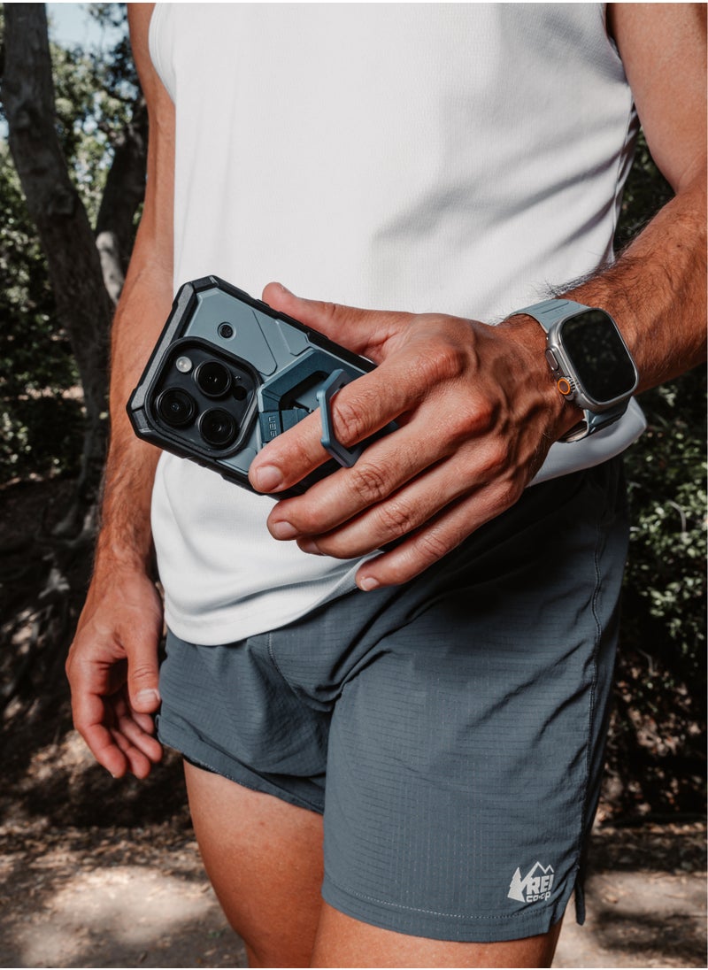 Urban Armor Gear - UAG Pathfinder [Reversible Magnetic Silicone Strap] Compatible with Apple Watch Band for Apple Watch ULTRA 2 / Ultra 49mm, Watch 45mm/44mm/42mm Series 9-1 - Olive | Rust - Image 1