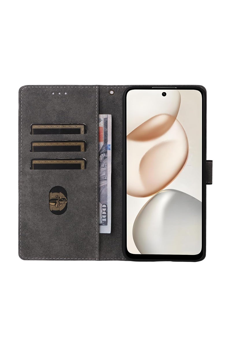 general Honor 400 Smart 5G Wallet-Style Protective Case with 【Credit Card Holder】 【RFID Shielding】, Honor 400 Smart 5G PU Leather Flip Cover Protective Case - Image 5