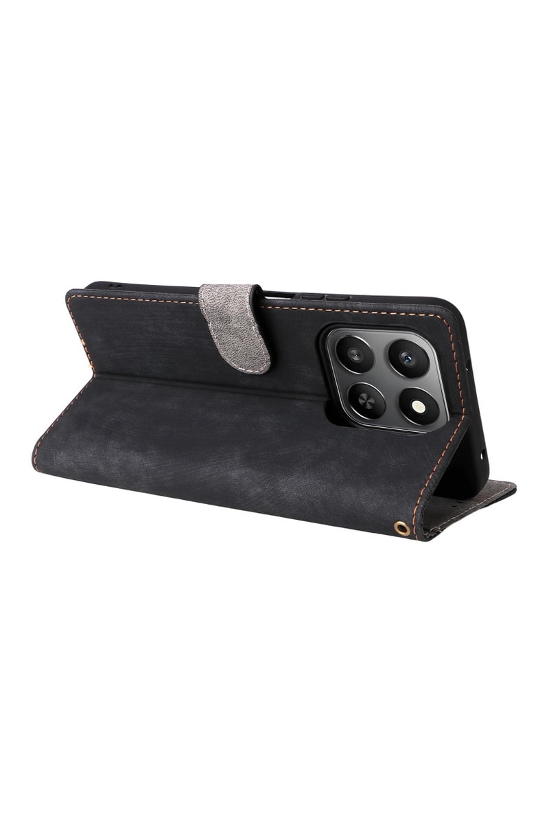 general Honor 400 Smart 5G Wallet-Style Protective Case with 【Credit Card Holder】 【RFID Shielding】, Honor 400 Smart 5G PU Leather Flip Cover Protective Case - Image 3