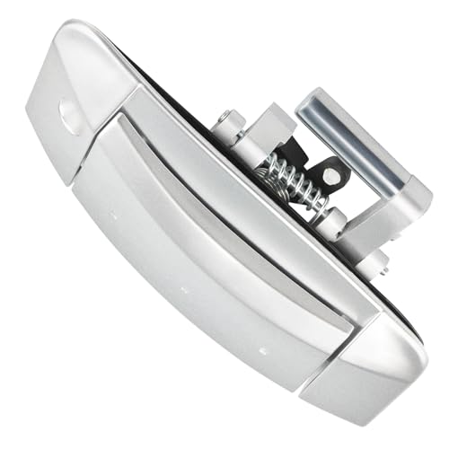 NPAUTO مقبض باب خارجي جانبي أيسر للسائق مناسب لنيسان 350Z 2003 2004 2005 2006 2007 2008 2009، خارجي، 80607-CD41E 80607-CD40B 80607-CD40E، فضي - Image 5