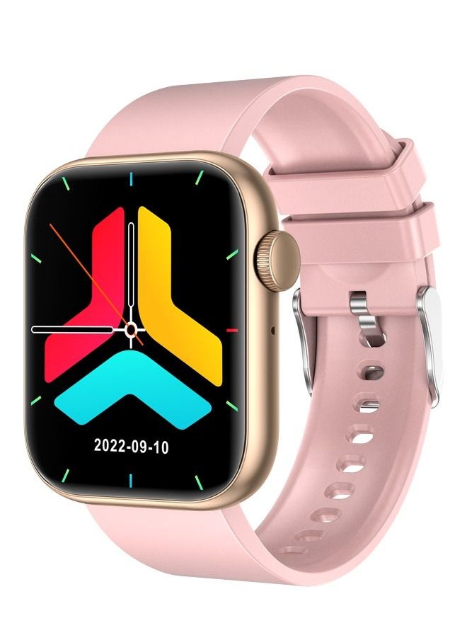 JOYFOCUS - Qx7 Smartwatch With 1.85 Inch Large Color Display TFT Touch Screen Smartwatch Pink - Image 1