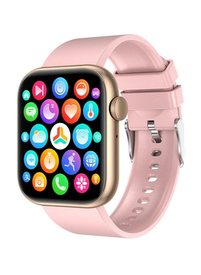 JOYFOCUS - Qx7 Smartwatch With 1.85 Inch Large Color Display TFT Touch Screen Smartwatch Pink - Image 1