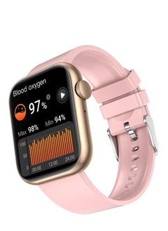 JOYFOCUS Qx7 Smartwatch With 1.85 Inch Large Color Display TFT Touch Screen Smartwatch Pink  - Image 4