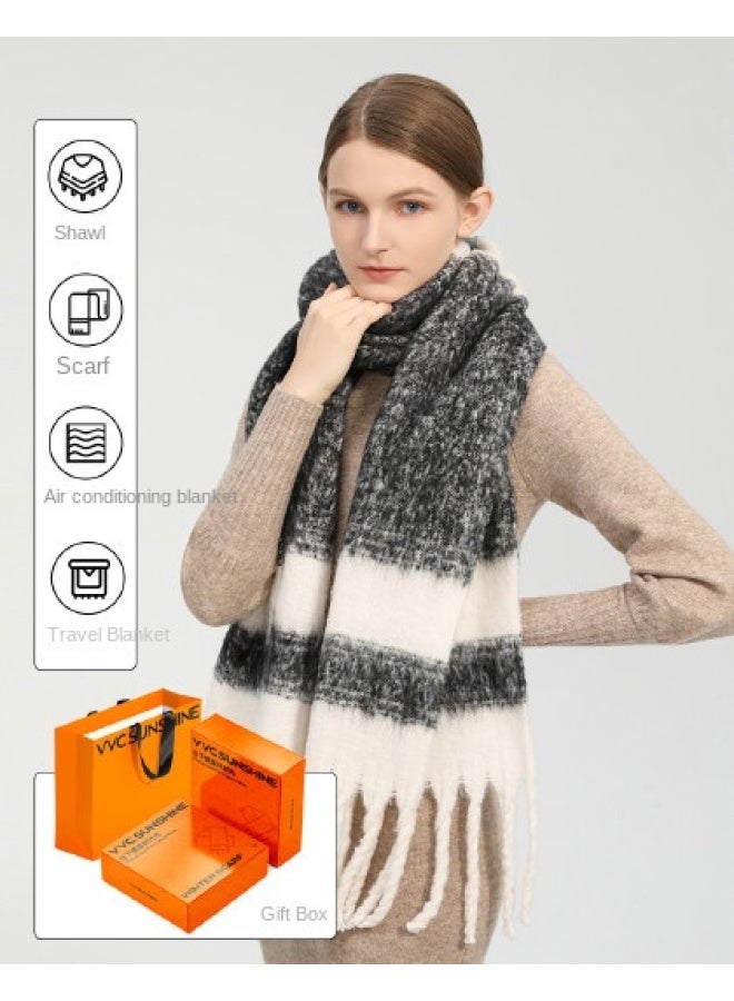 VVC Valentine's Gift】women's Scarf - Versatile Fashion Shawl & Neck Wrap 2-in-1 Accessory - Image 1