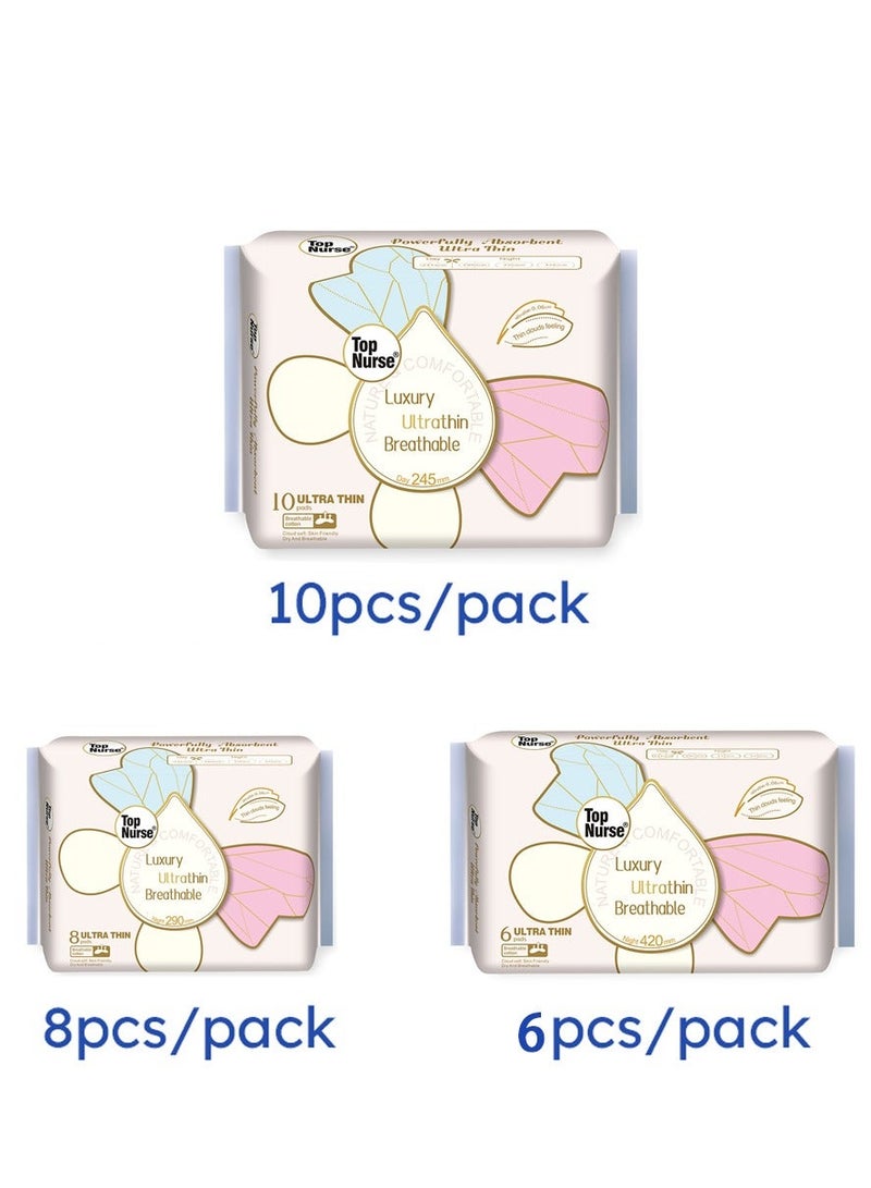 245/290/420mm ultra-thin cotton soft sanitary napkin for day and night use - Image 5