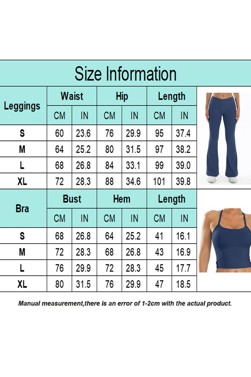 عام 2 قطعة اليوغا مجموعة النساء رياضة رياضية رياضية الرياضة دعوى وتتسابق تجريب الملابس - Image 5