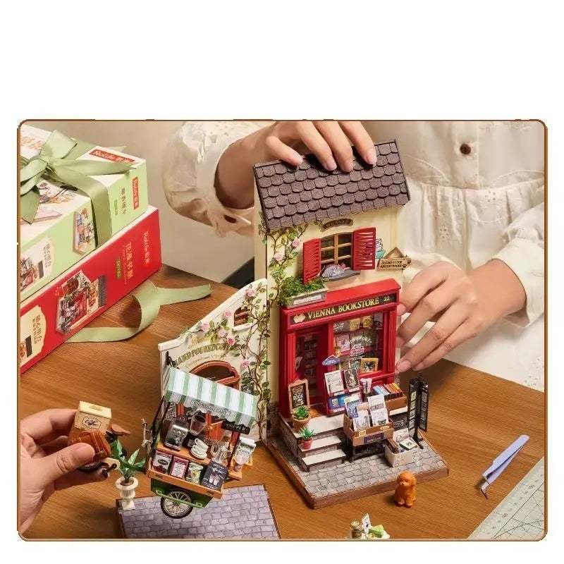 رولايف أحجية ثلاثية الأبعاد 2026 In Stock Rolife Official Genuine DIY Cabin Travel Movie Handmade Assembled Model Miniature Wooden House Birthday Gift, 01-02 - Image 3