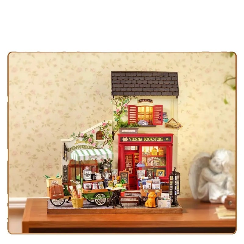 رولايف أحجية ثلاثية الأبعاد 2026 In Stock Rolife Official Genuine DIY Cabin Travel Movie Handmade Assembled Model Miniature Wooden House Birthday Gift, 01-02 - Image 4